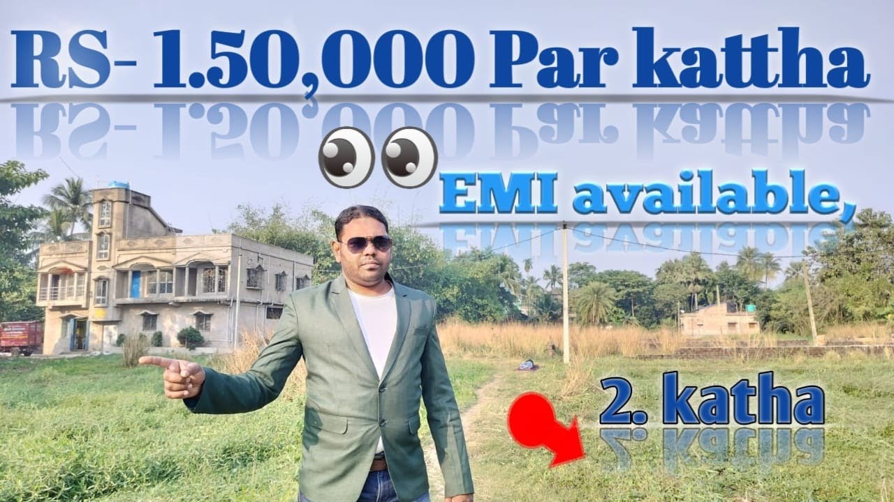 RS- 1.50,000/ Par kattha starting Rate EMI Available. Dankuni Rail Platform  3.5 + Kms Only.#Land,
