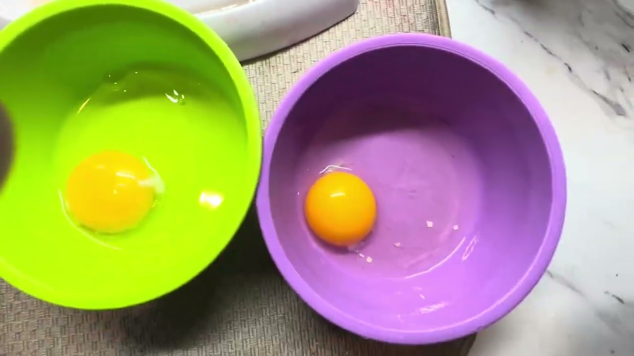 Comparison on store bought and cage free Eggs