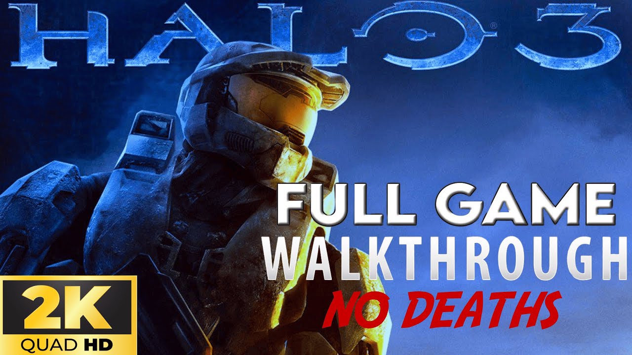 Halo 3 Gameplay Walkthrough No Deaths FULL GAME  [No Commentary]