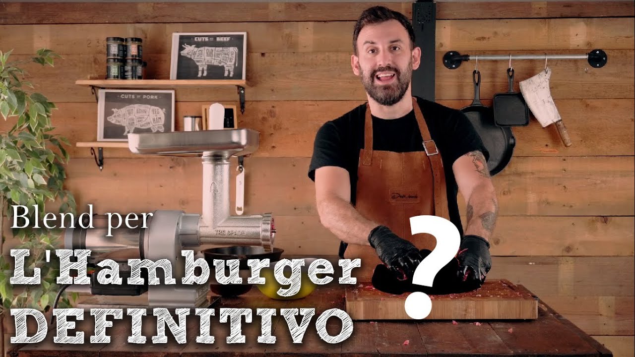 Come fare i migliori HAMBURGER fatti in casa - Vi svelo il mio mix di carne preferito