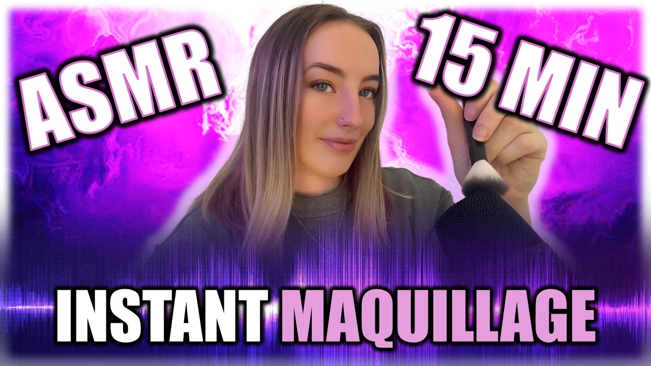 ASMR - brushing intense et chuchotements.. 💄