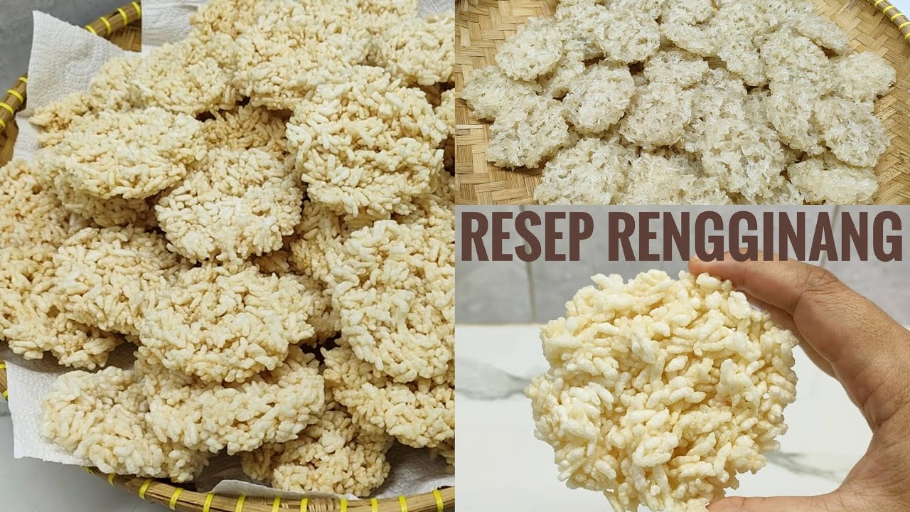 TAMBAH PENGHASILAN MENJELANG LEBARAN, RESEP RENGGINANG RENYAH GURIH