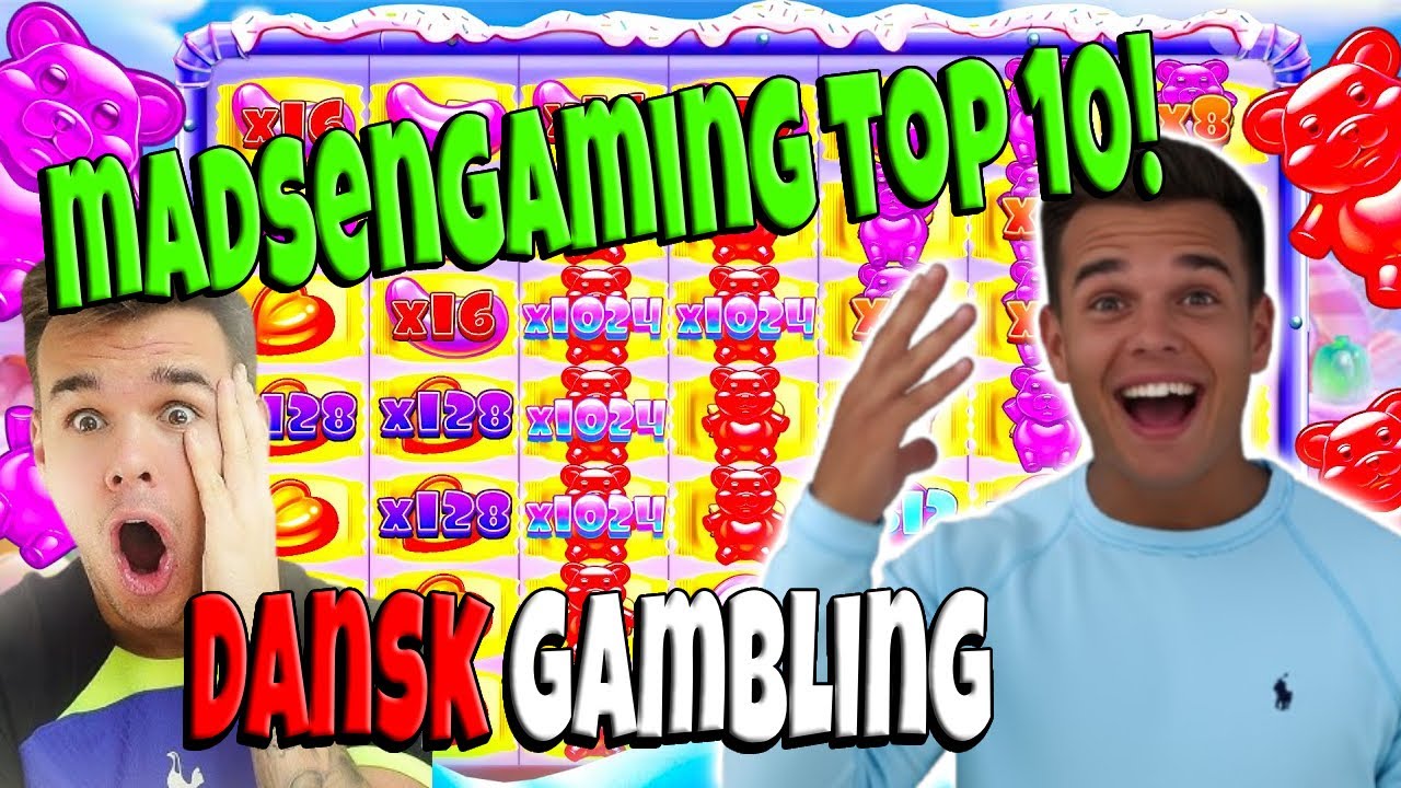 (SJ&AElig;LDEN VIDEO) TOP 10 MADSENGAMING Wins Nogensinde!! (Over 500.000 KR!!)│Danske Gambling Wins