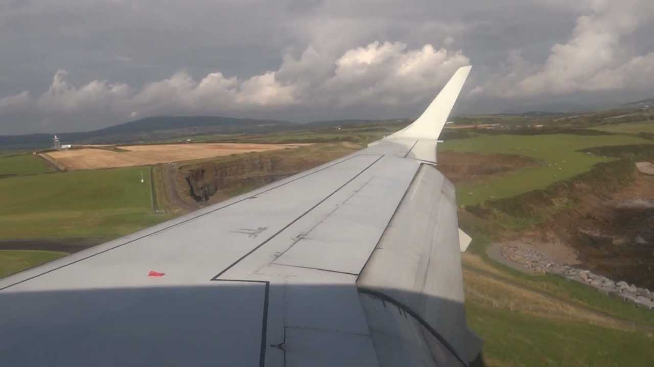 Flybe Embraer 195 G-FBEM BE813 Manchester to the Isle of Man    Full Flight