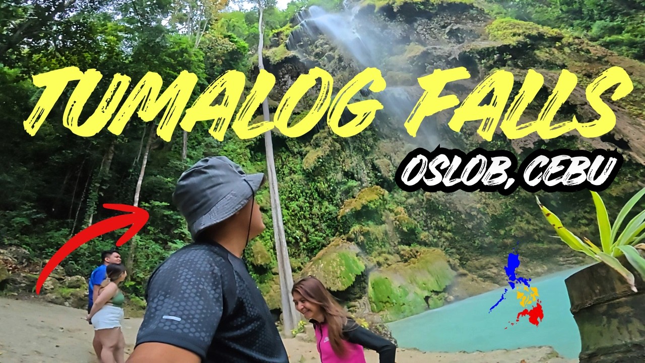 Exploring Tumalog Falls - Oslob Cebu, Philippines (Raw Vlog)
