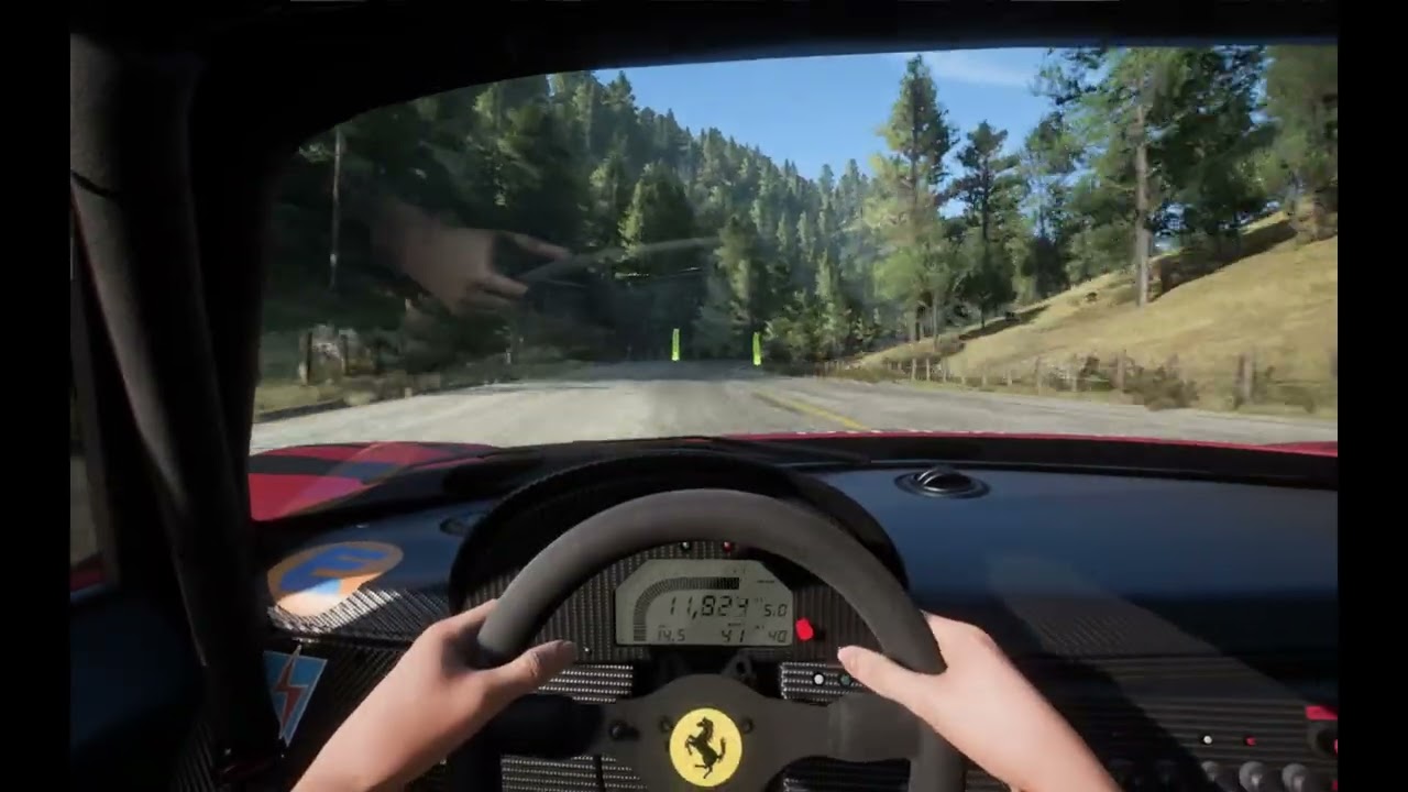 Ferrari F50 GT first try of Goliath