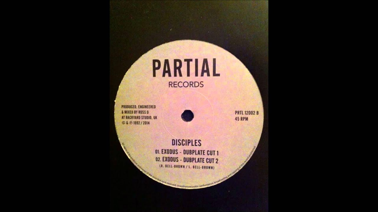 Disciples - Exodus[Dubplate Cut 1 / Cut 2]