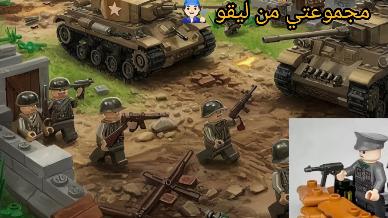 مجموعتي من ليقو الحرب العالمية الثانية 👍🏻