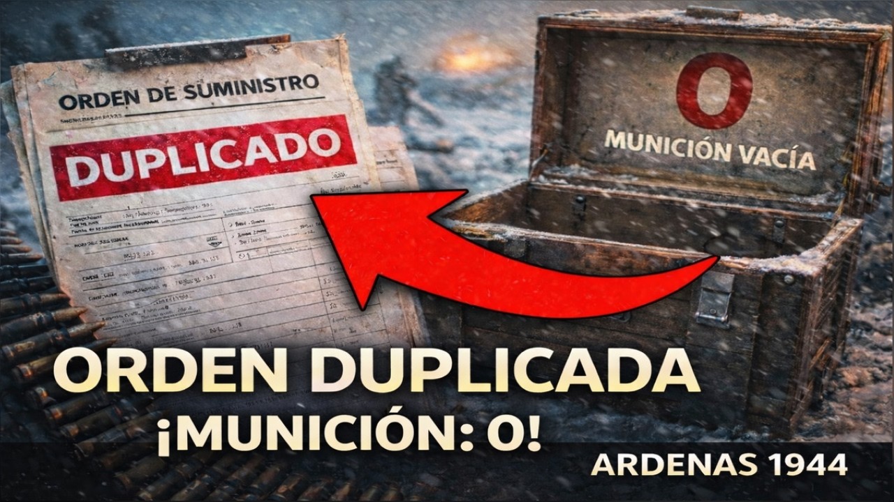El ERROR que casi los condena: Ardenas 1944 y la orden duplicada que vació la munición