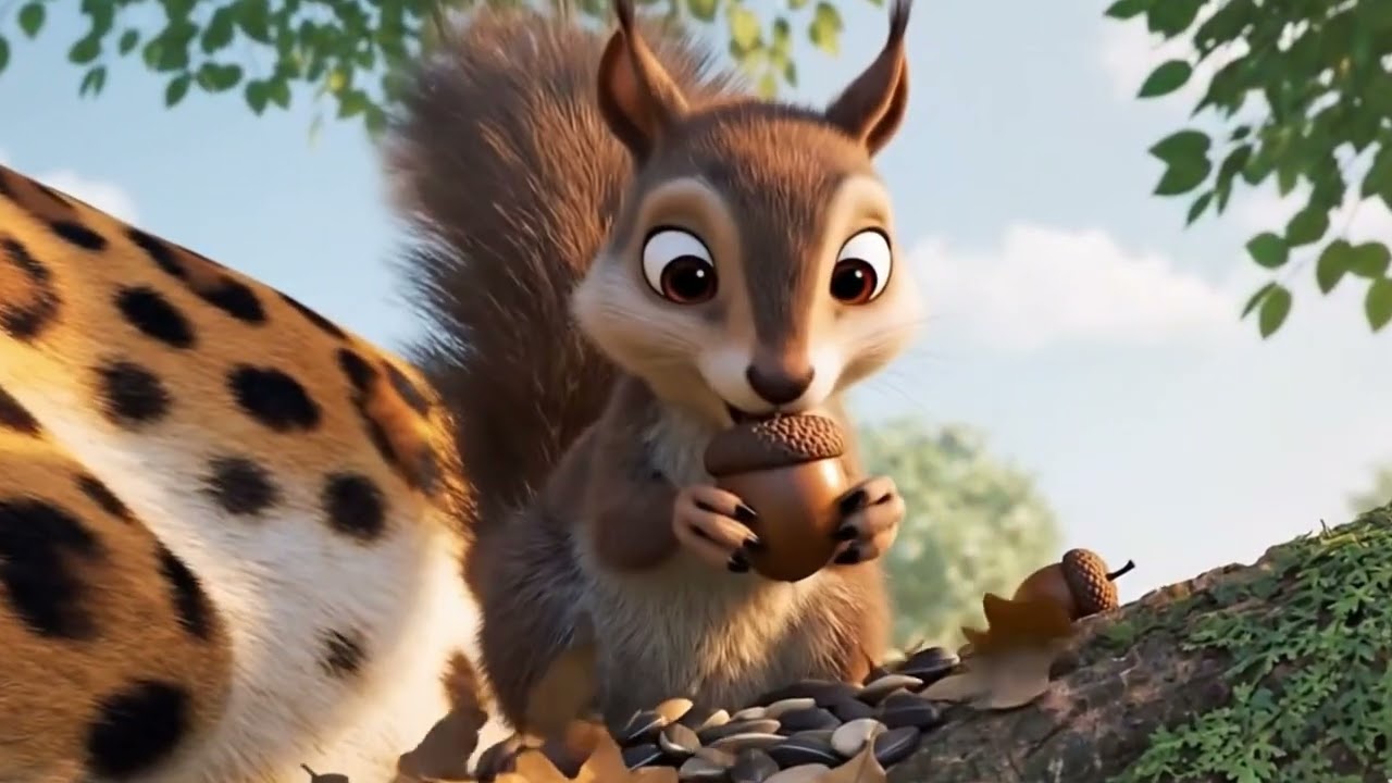 A Tiny Squirrel Woke a Sleeping Leopard… What Happened Next Will Shock You 🐆🐿️