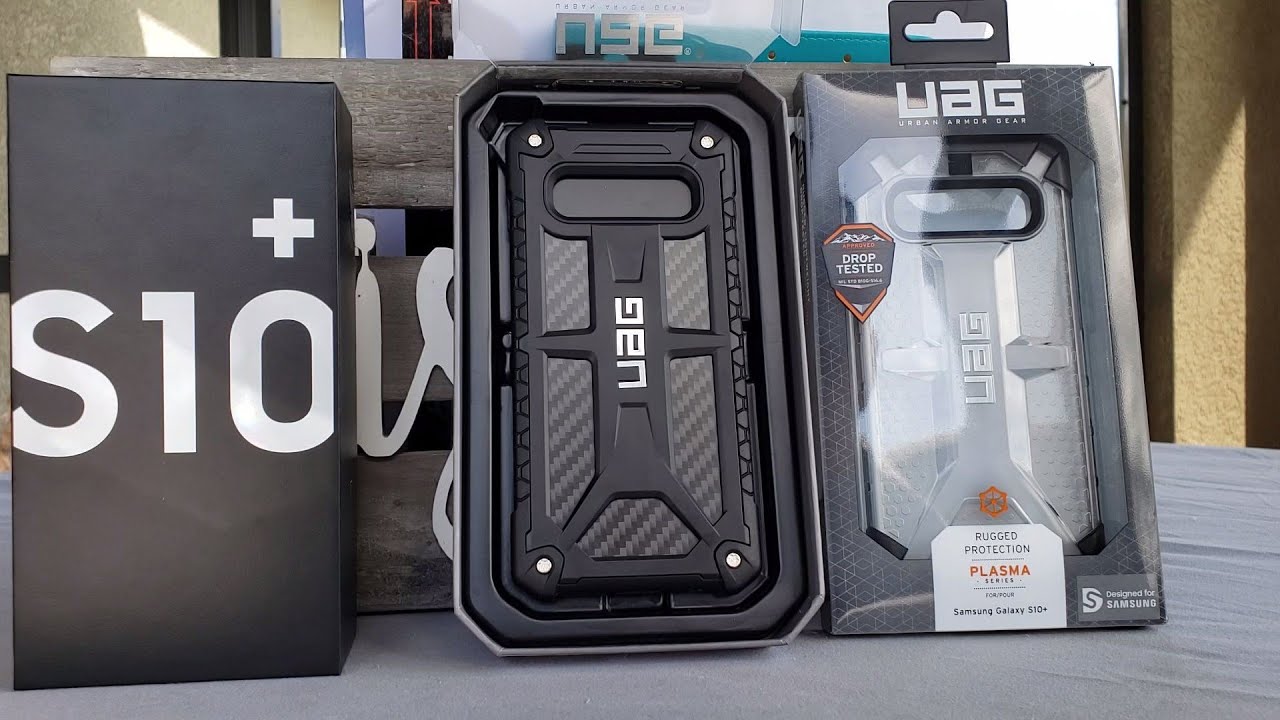 Samsung Galaxy s10 plus UAG monarch and plasma series cases review, best cases!