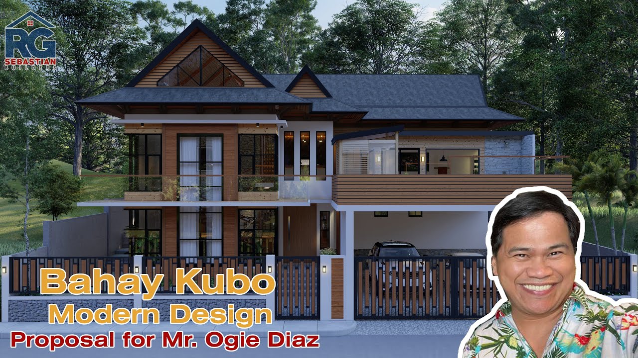 Bahay Kubo modern design proposal for Mr. Ogie Diaz