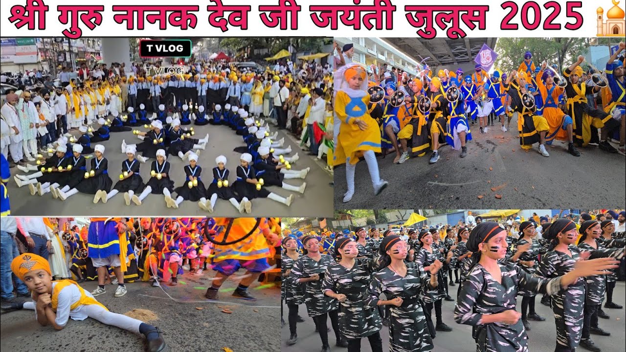 श्री गुरु नानक देव जी जयंती 2025🕌Guruparv/Guru Nanak jayanti juloos Ranchi/Road show in Ranchi/Live