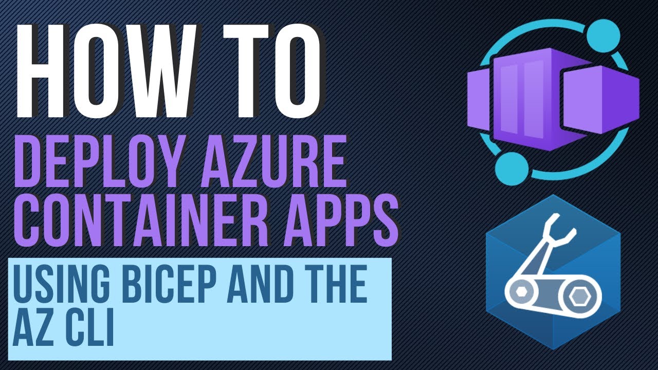 Как развернуть свое первое приложение Azure Container с помощью Bicep и AZ CLI 💪