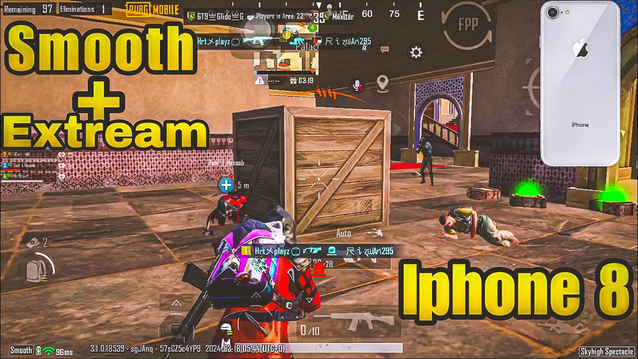 Smooth+Extream Erangle Clutches Gameplay Iphone 8🥵