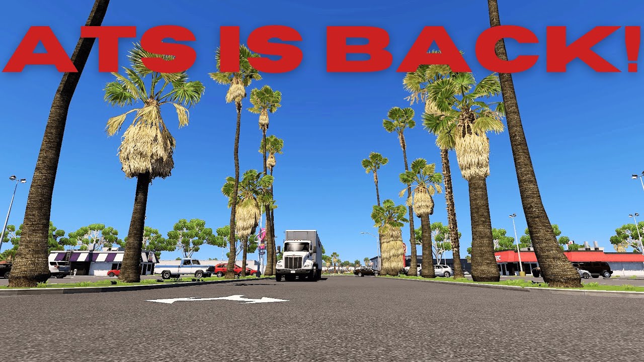Mojave to Santa Maria | American Truck Simulator | Relaxing