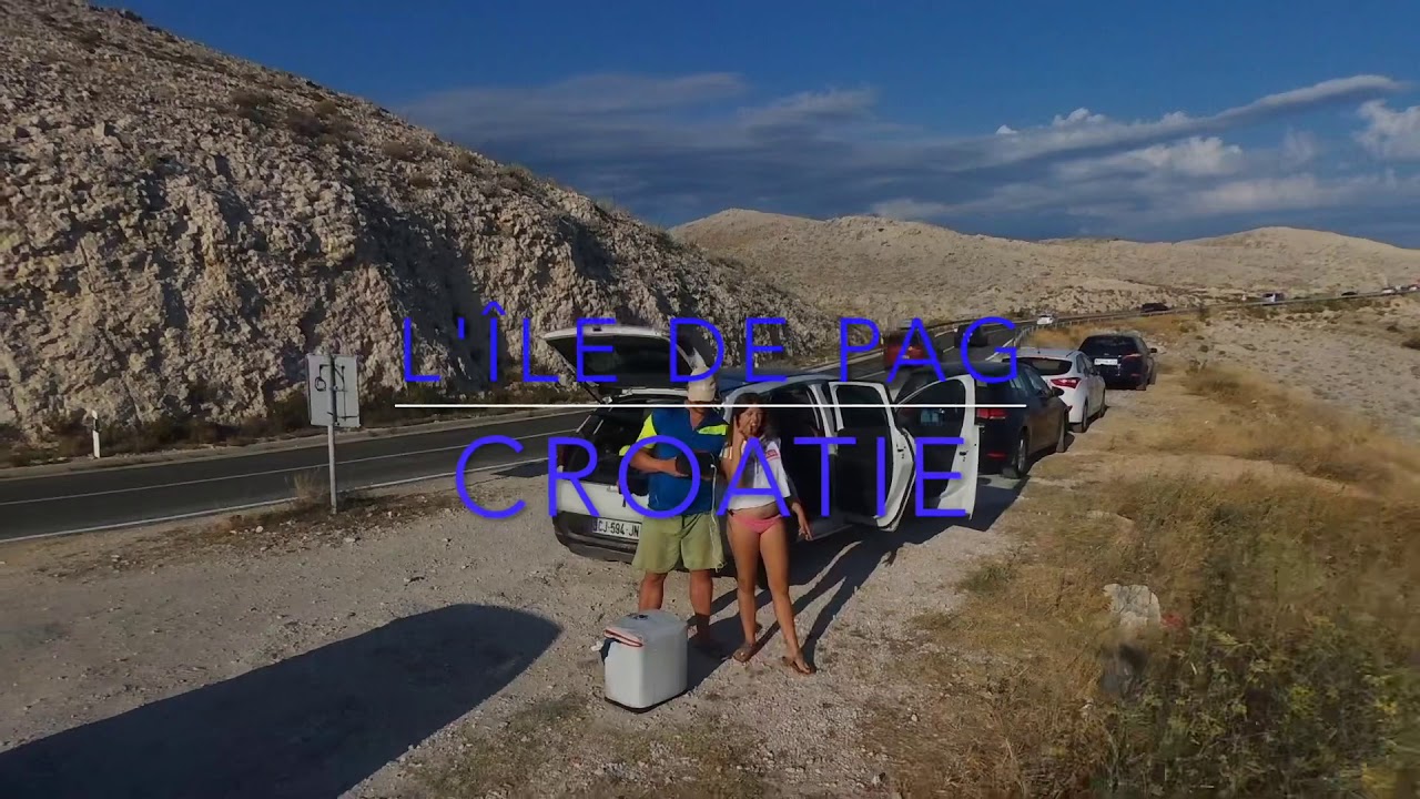 &Icirc;le de Pag en Croatie