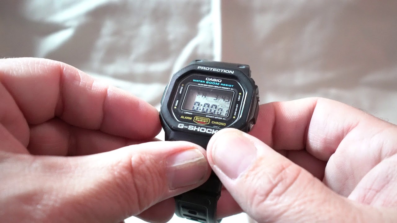 Casio G-Shock DW-5600C Review updated in 4K