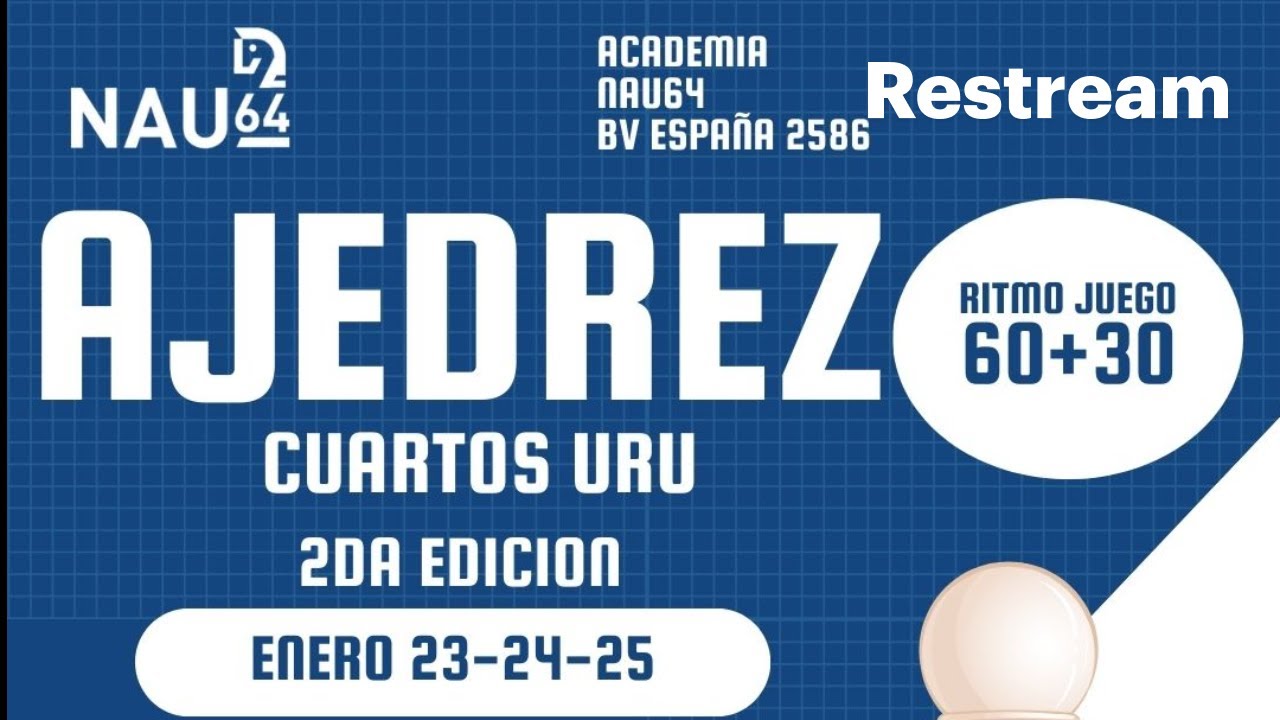 II Clasificatorio Cerro-nau64 - Semis Campeonato Uruguayo Ajedrez y Torneo Blitz!