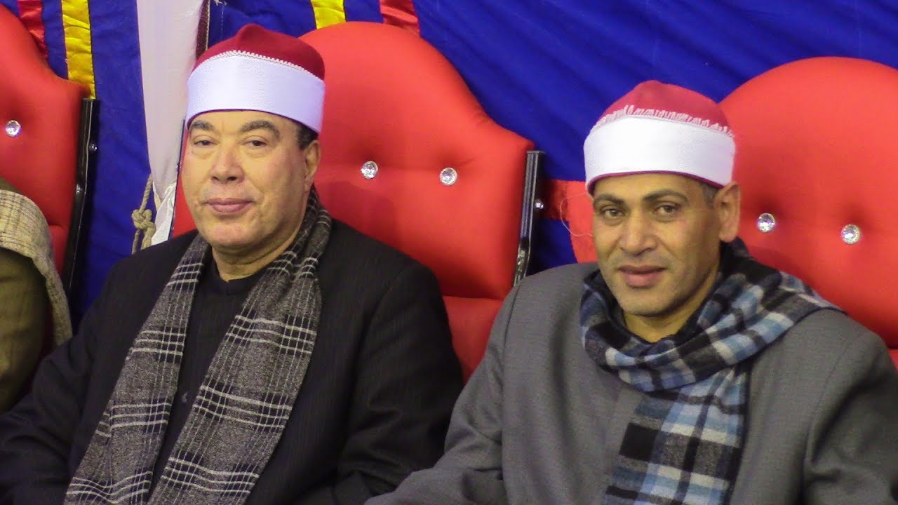 الشيخ خضر أحمد مصطفي=ختااام تاريخى -عزاء الحاج عبدالبر موسى عمدة بير شمس -الباجور -منوفيه 10-3-2018