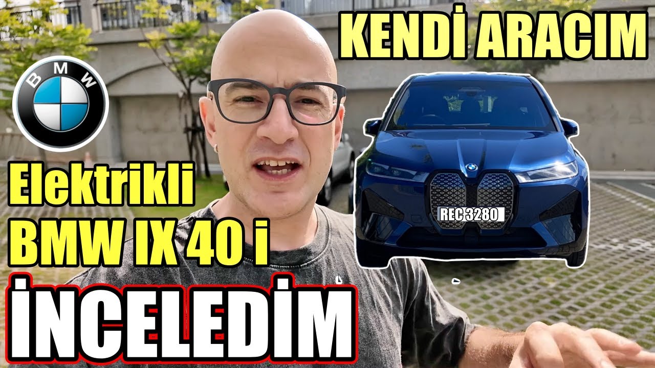 BMW IX 40 Elektrikli Araba İncelemesi🚗 TESLA'nın Gözü Yaşlı😂