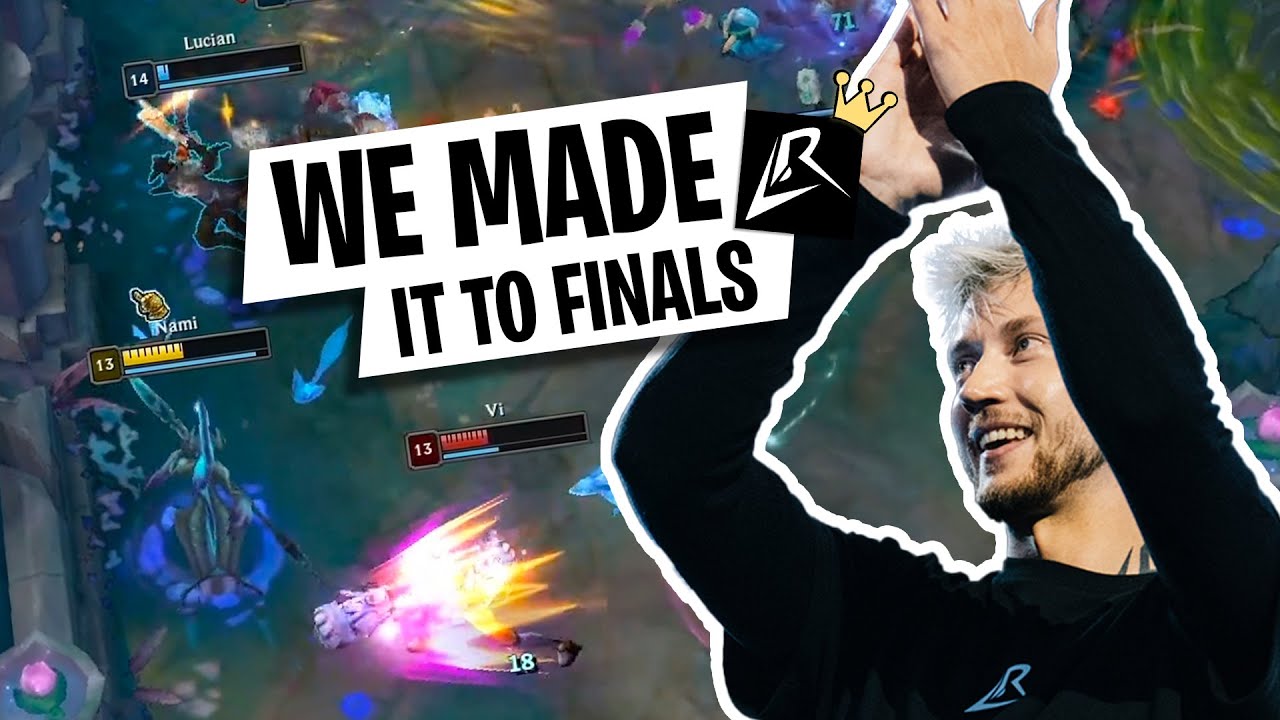WE MADE IT TO FINALS