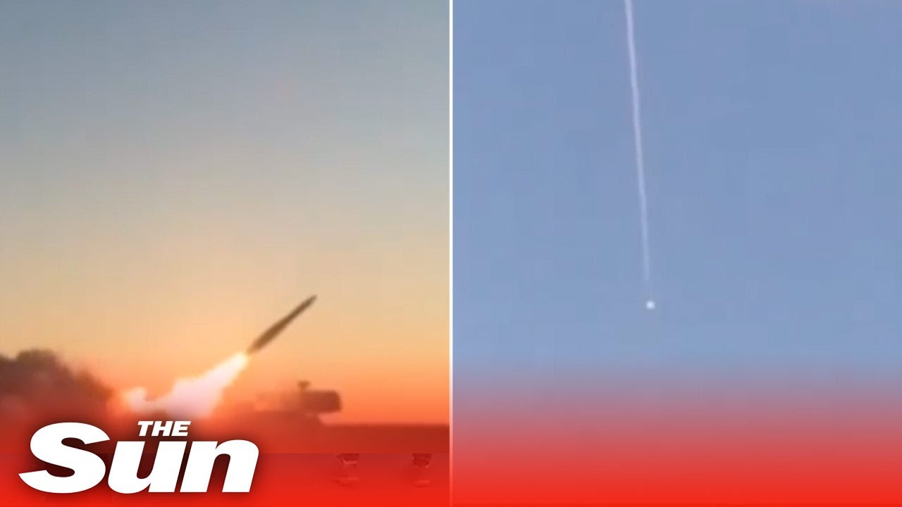 Ukrainian missile shoots Russian kamikaze drone out the sky #shorts