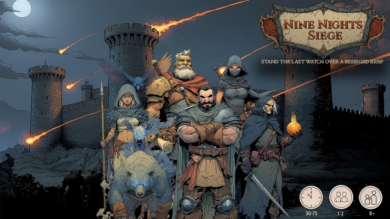 Nine Nights Siege – Official Board Game Trailer