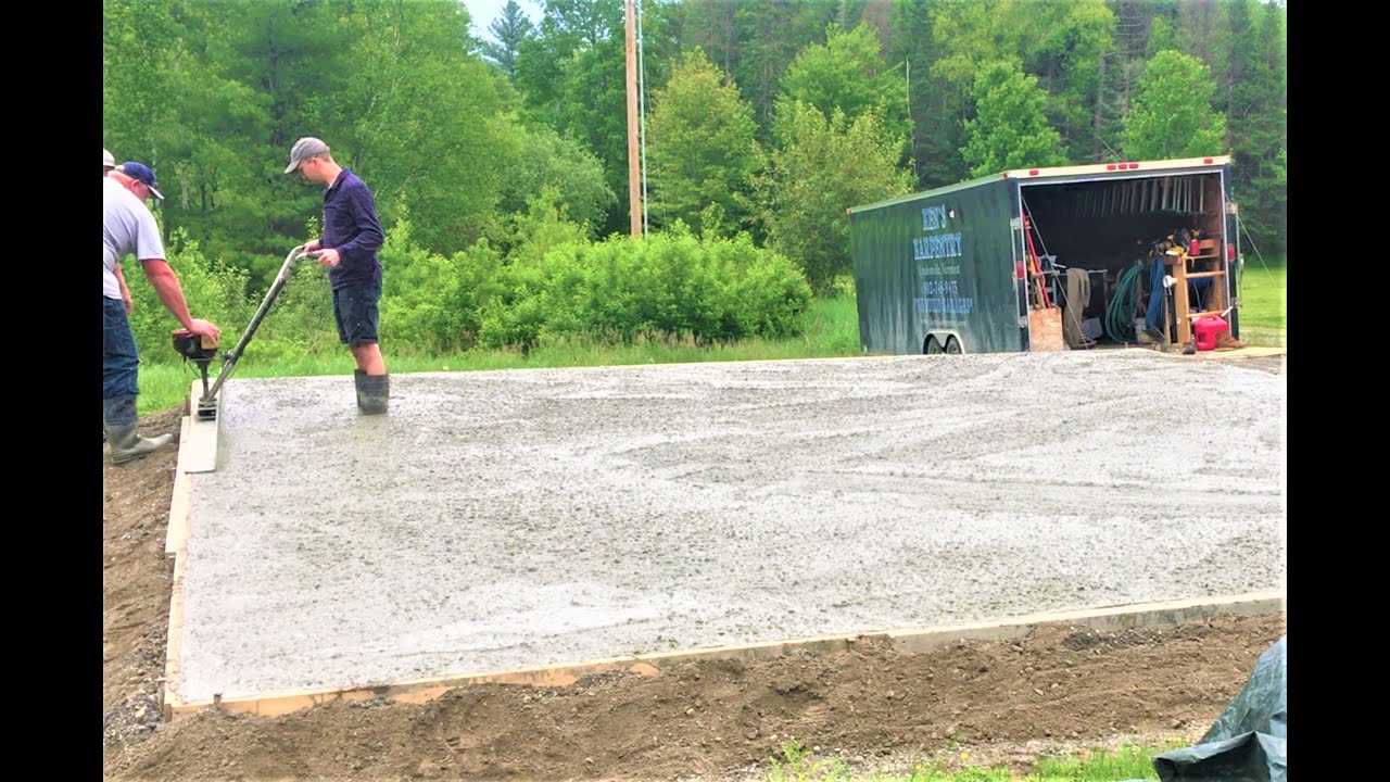 REDNECK POWER SCREED for Concrete!