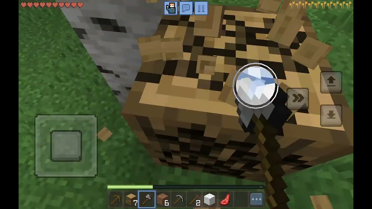 Hadcorde 1 bölüm ev yaptim (Minecraft)