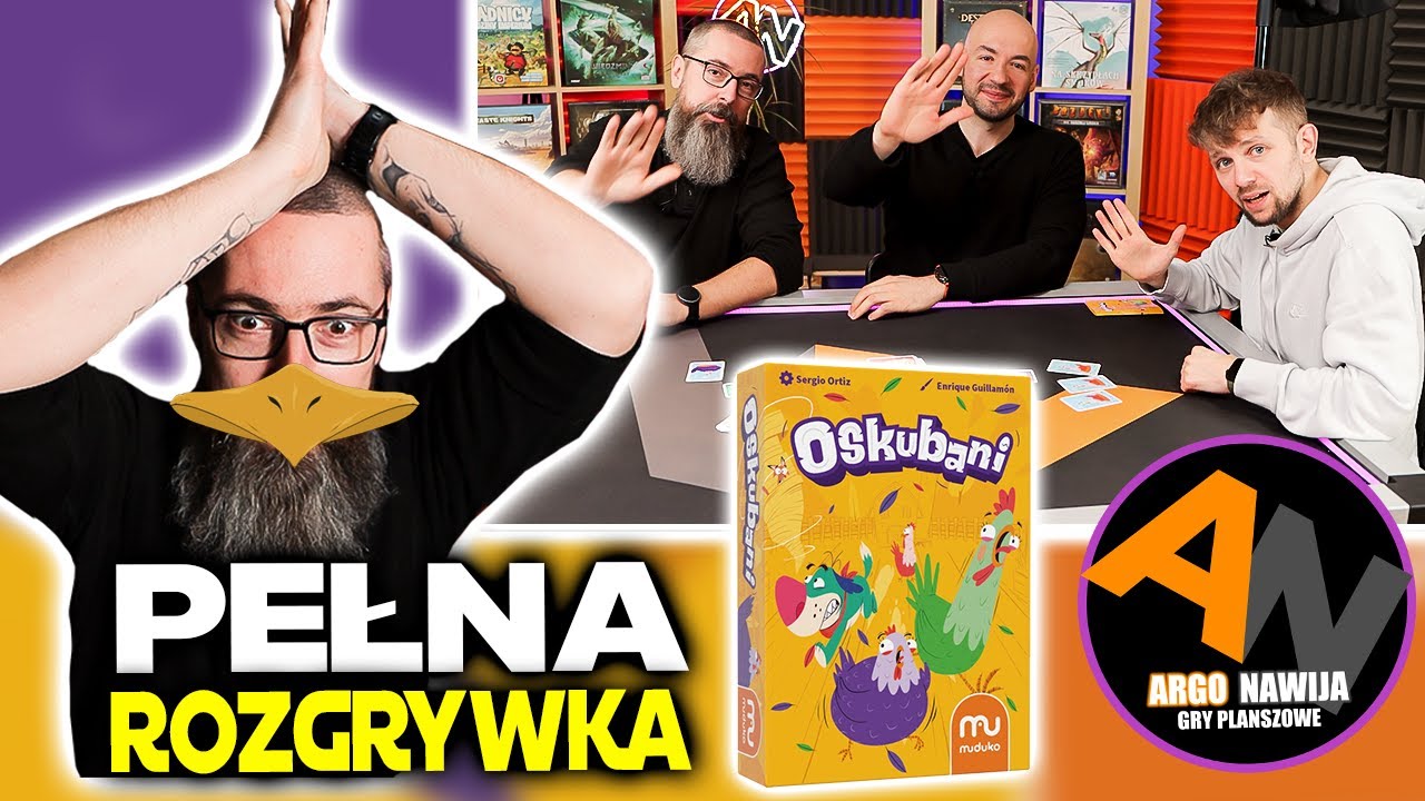 Zagrajmy w grę OSKUBANI od MUDUKO | pełna rozgrywka, zasady, opinia [2025]