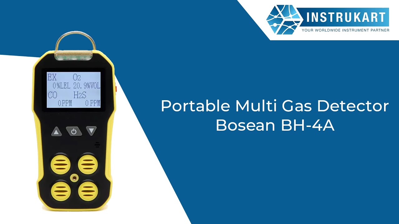 Bosean BH-4A | portable | Multi gas Detector | Instrukart