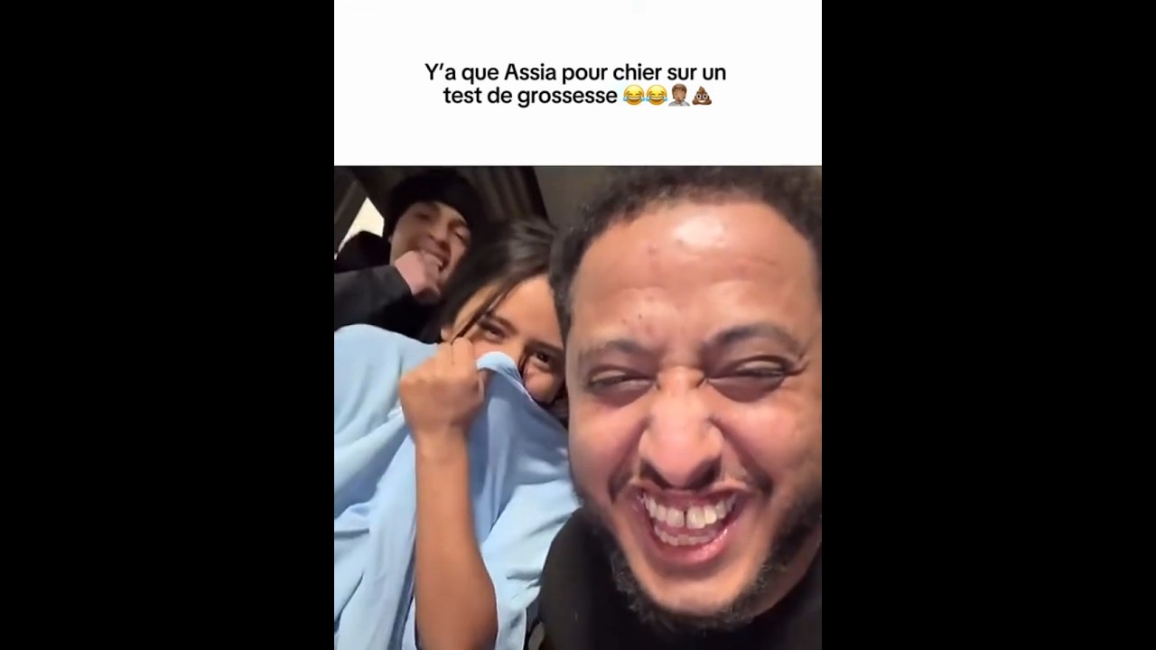 Assya chier sur le test de grossesse😭😭#teamnasdas #pourtoi #nasdas #nasdasstory