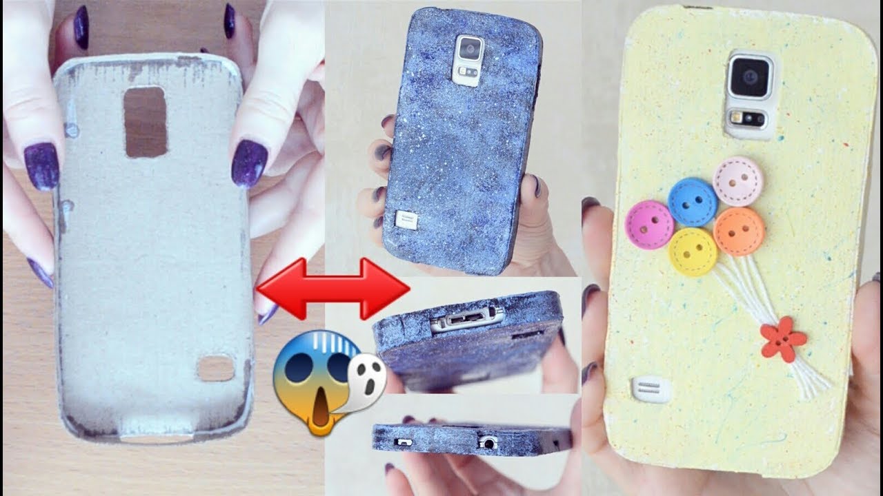 Kartondan Gerçek Telefon Kılıfı! 😱 Kendin Yap | DIY Phone Case From Cardboard