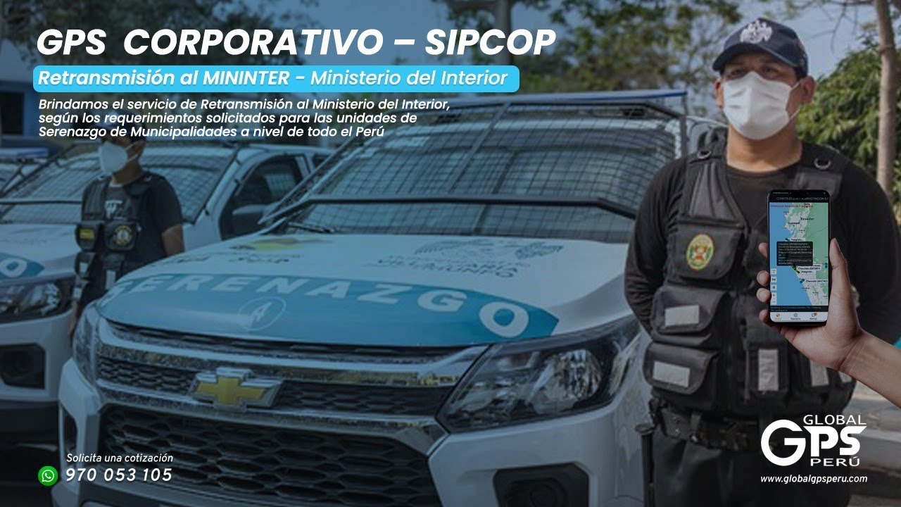 🚨 En Vivo: Sistema de GPS Coporativo - SIPCOP-M 🚨