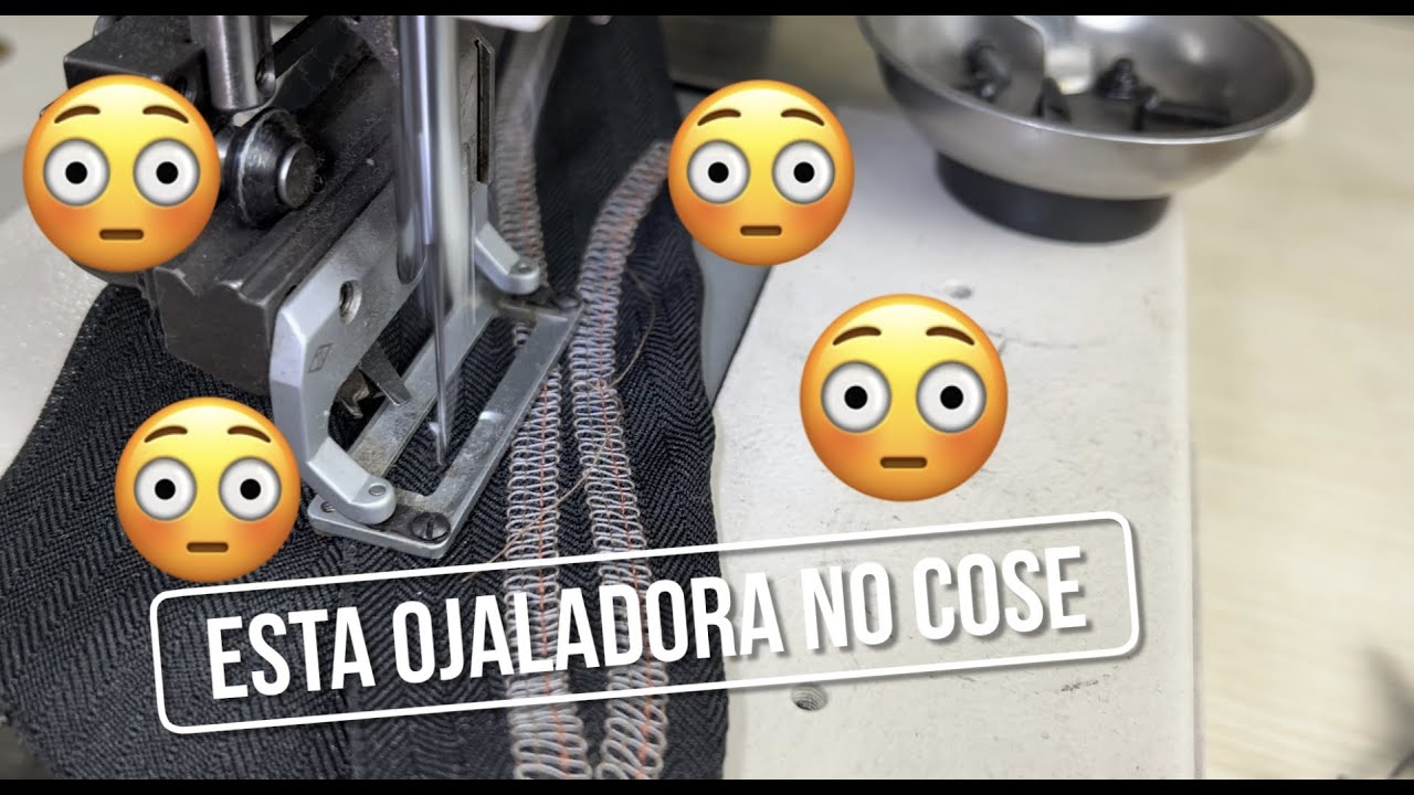 Qué hacer si su máquina ojaladora no cose I PS 2.0