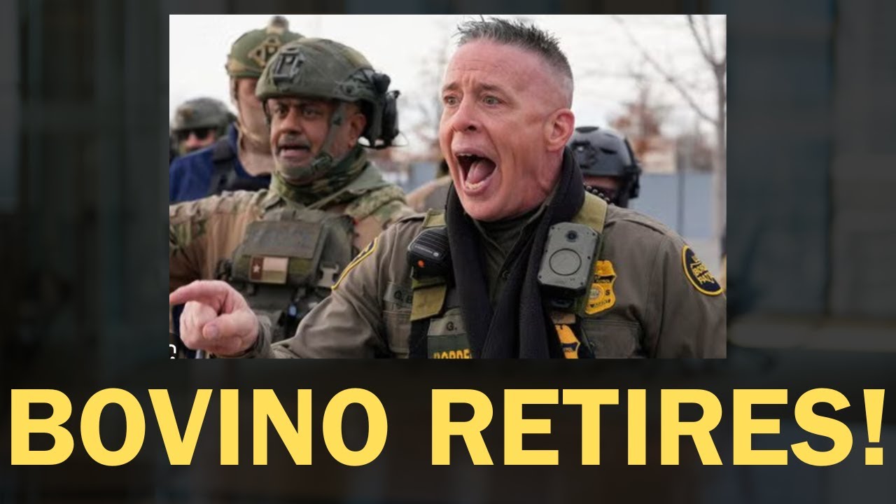 BREAKING: Bovino RETIRES! But there's a nasty reason why...