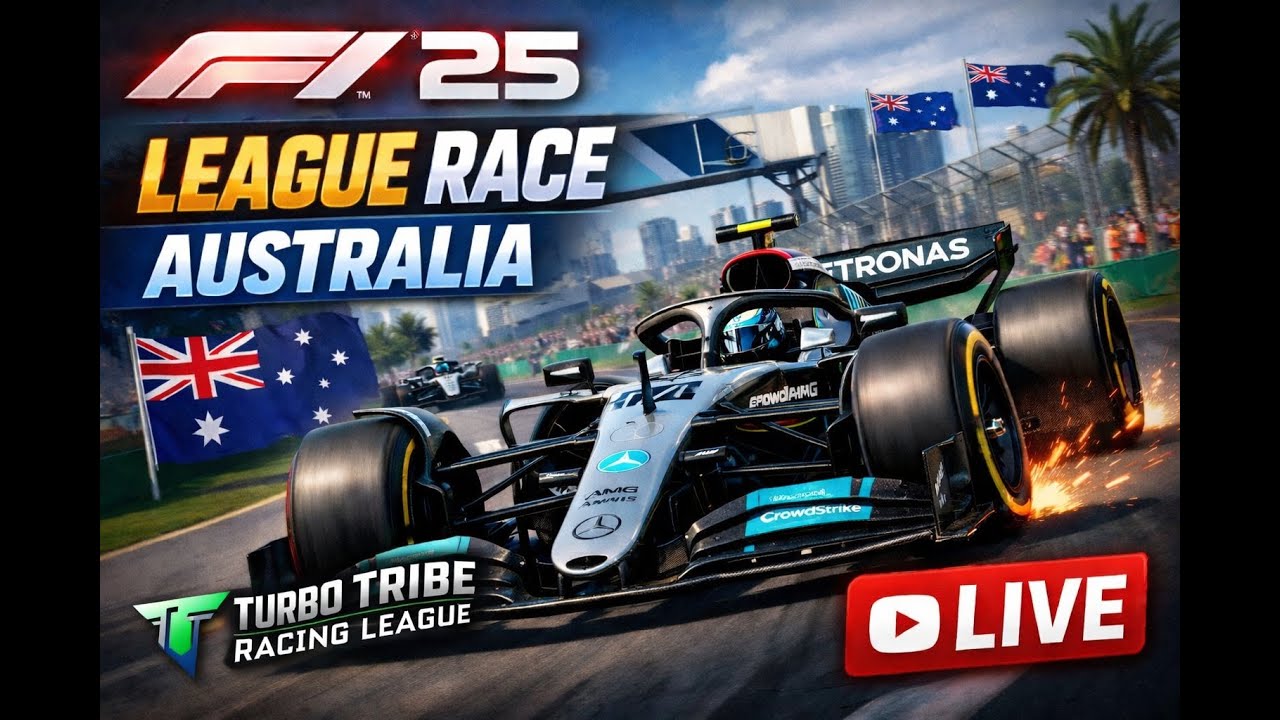 TURBO TRIBE IS BACK!! F1 25 AUSTRALIA 🇦🇺 
