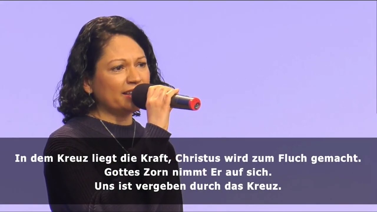 In dem Kreuzliegt die Kraft