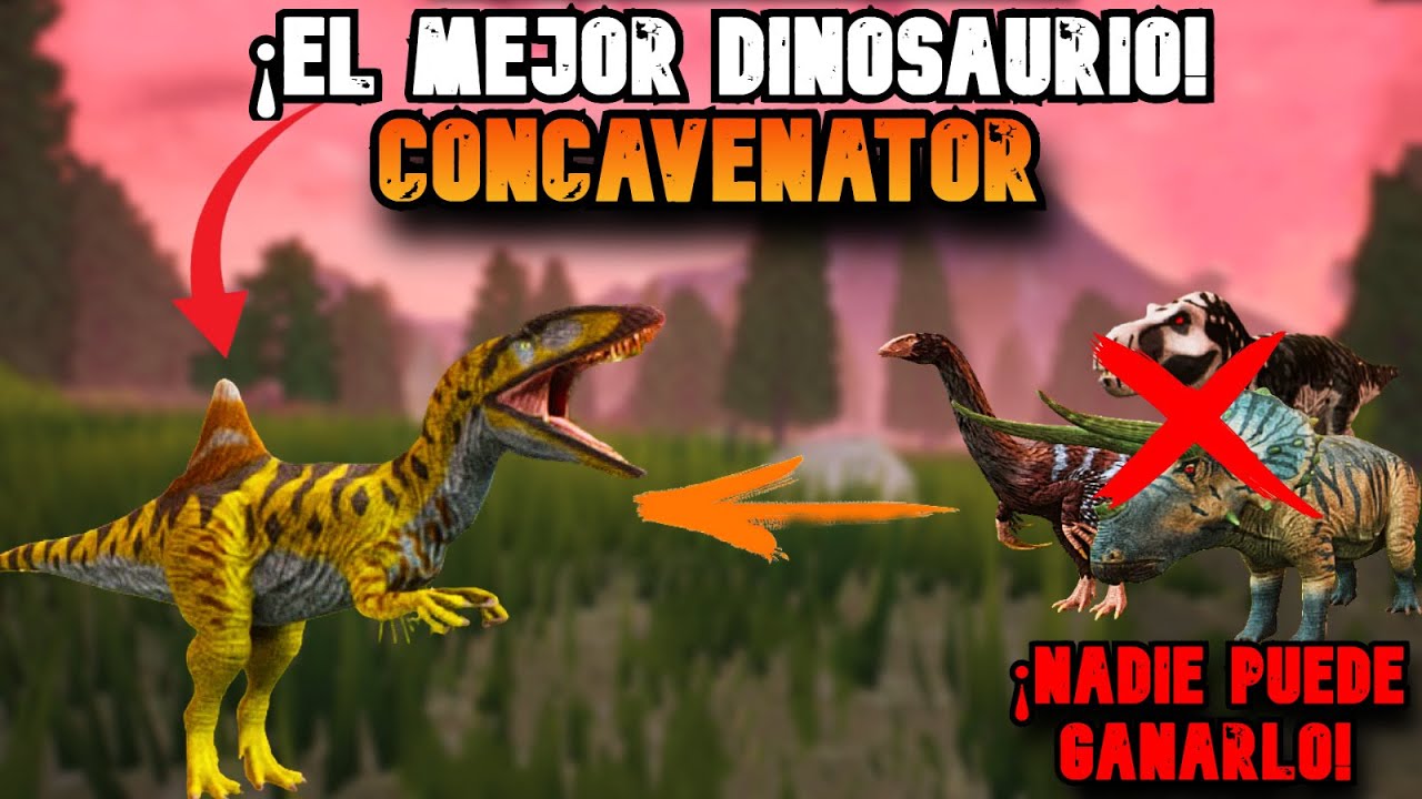 🔴FINALMENTE ES CONFIRMADO AL CONCAVENATOR COMO EL MEJOR DINOSAURIO 😱 DE TODO THE CURSED ISLE 🦖🔥🦕