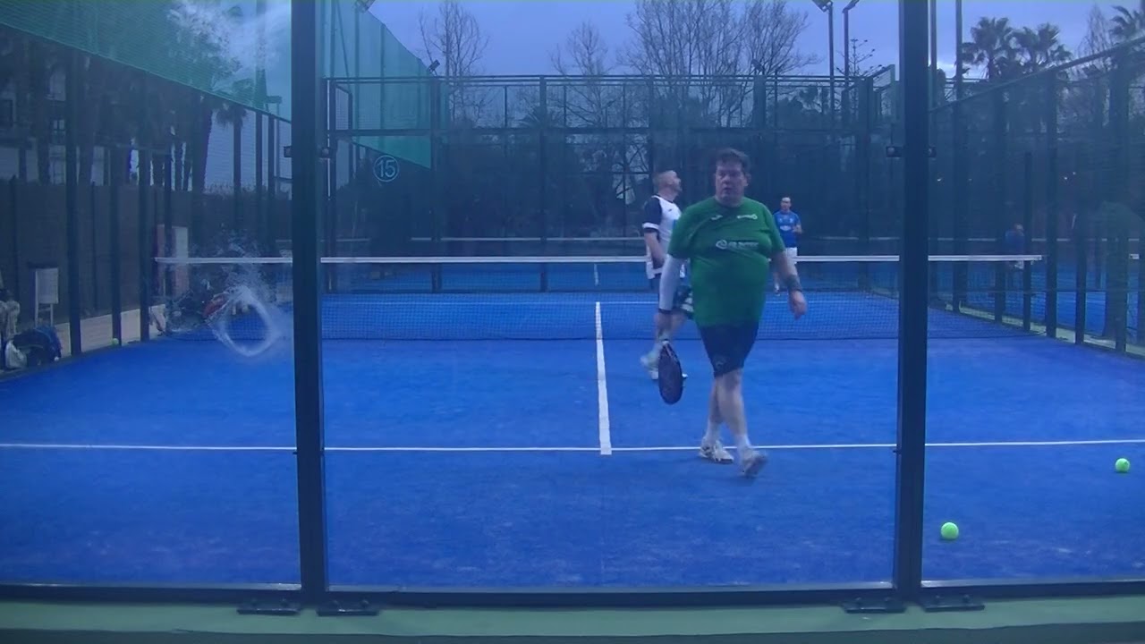 CAÑEROS / PADEL LATIGO partido 4 Tercer set primer rato