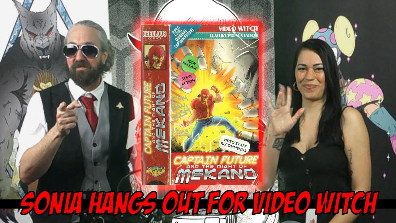 Sonia and I Review A Video With Feature Presentation: Captain Future And The Might Of Mekano!