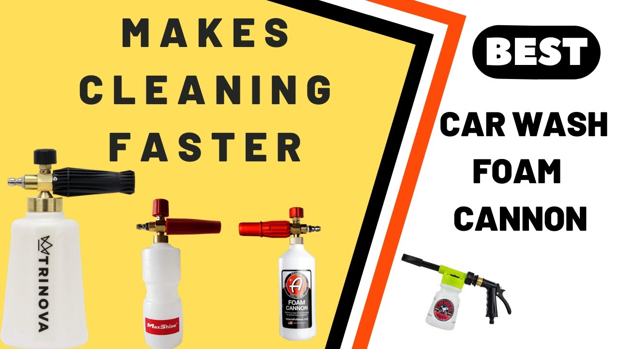 Best Foam Cannon | Best Car Wash Foam Gun | Snow Foam | Best Foam Lance  | MotorMan |