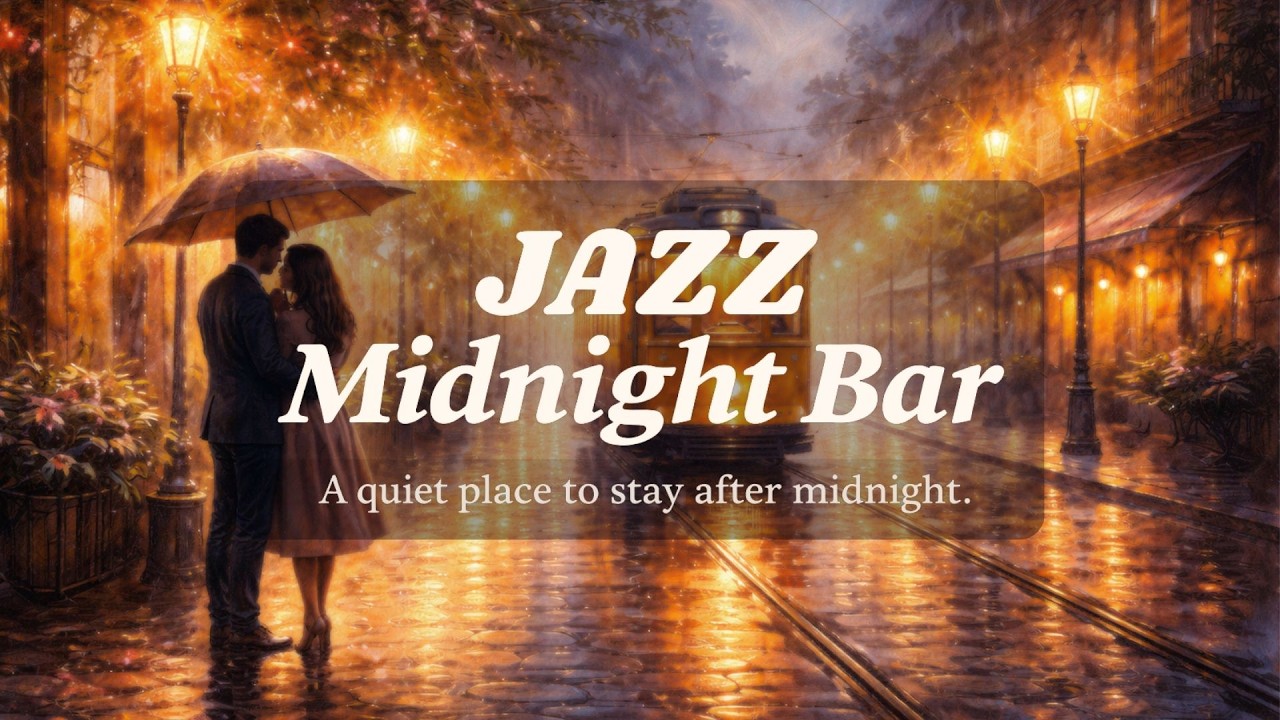 Smooth Late Night Jazz 深夜放鬆爵士｜JAZZ Midnight Bar