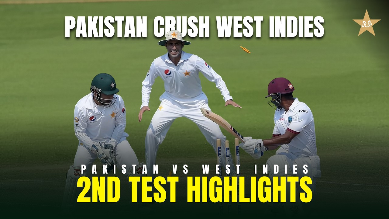 Full Highlights | Pakistan Crush West Indies by 133 Runs | 2nd Test, 2016 | MR1K