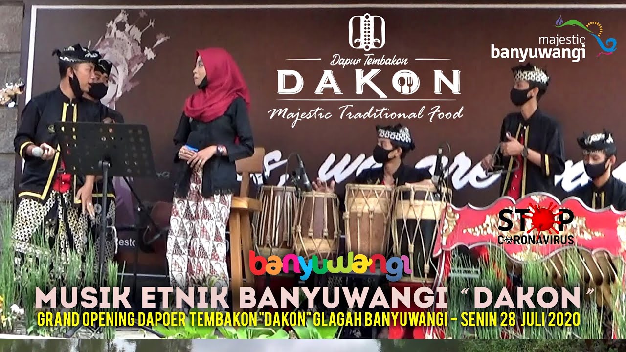 Kereen.. Musik Etnik Banyuwangi Dakon Resto - Dapur Tembakon Glagah 2020