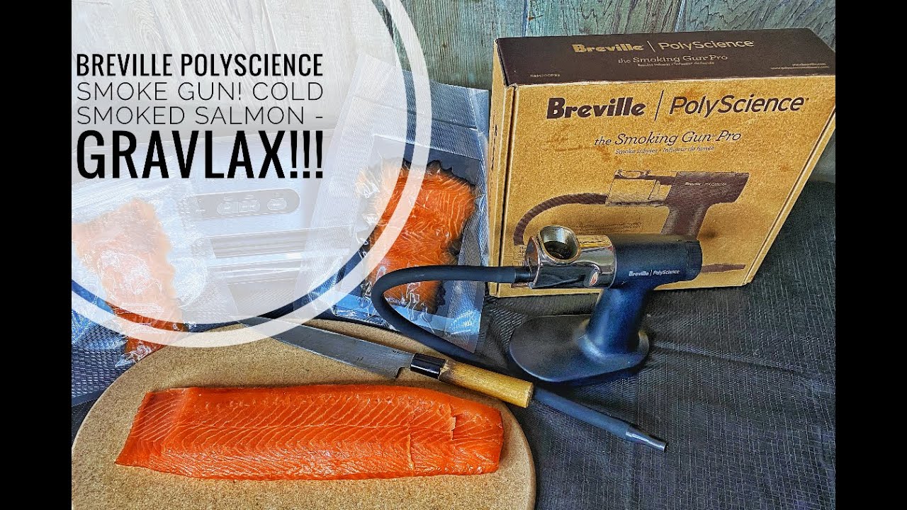 Breville PolyScience - Easy Gravlax Salmon Recipe - Cold Smoke Salmon