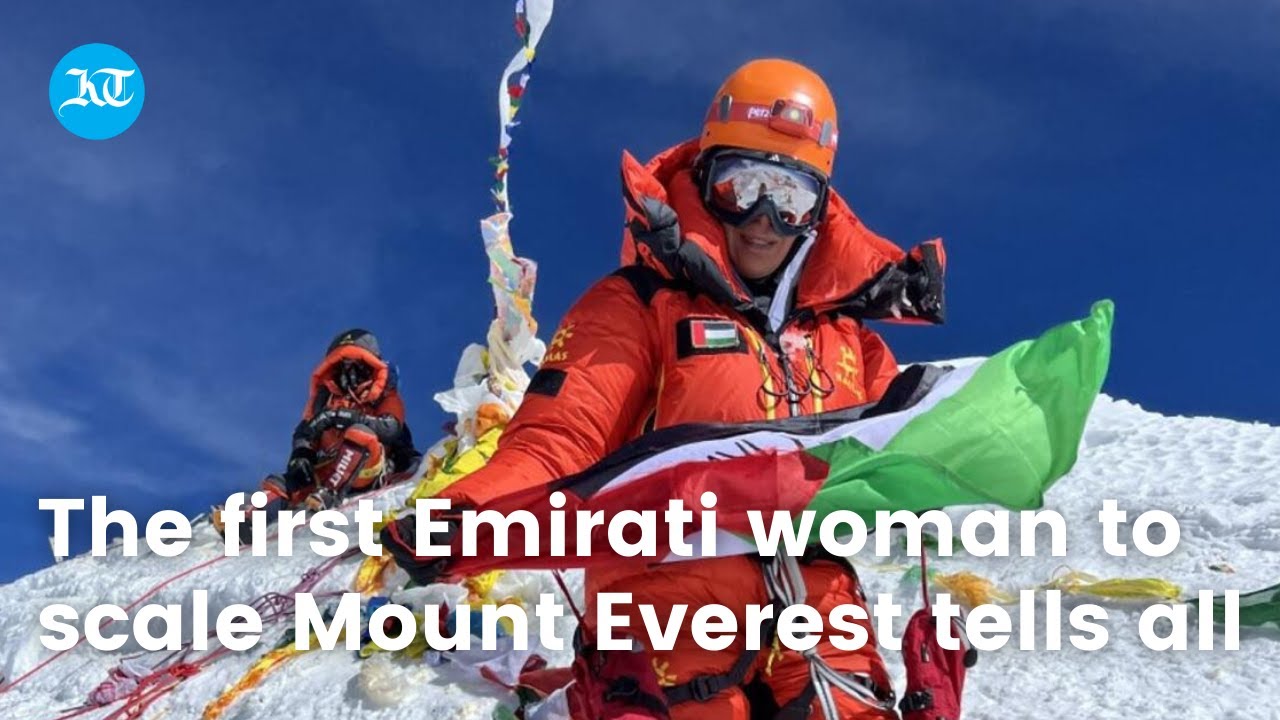 The first Emirati woman to scale Mount Everest tells all