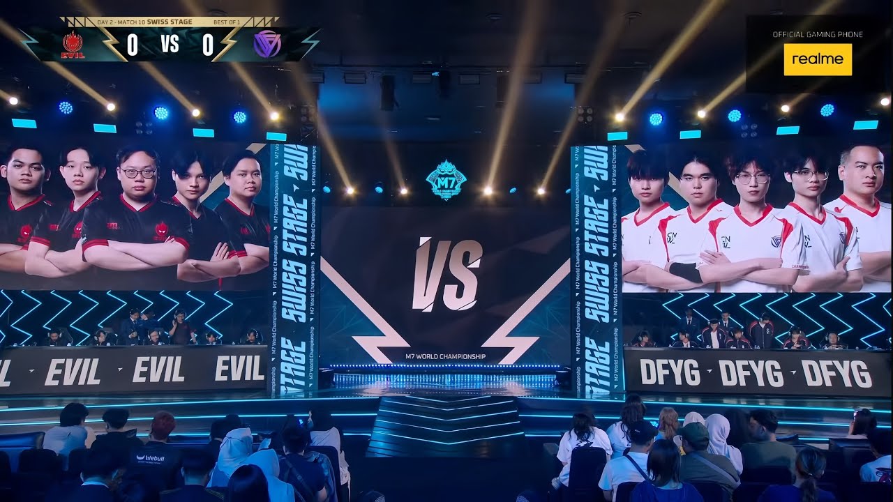 EVIL vs DFYG | SWISS STAGE DAY 2 | M7 WORLD CHAMPIONSHIP | 