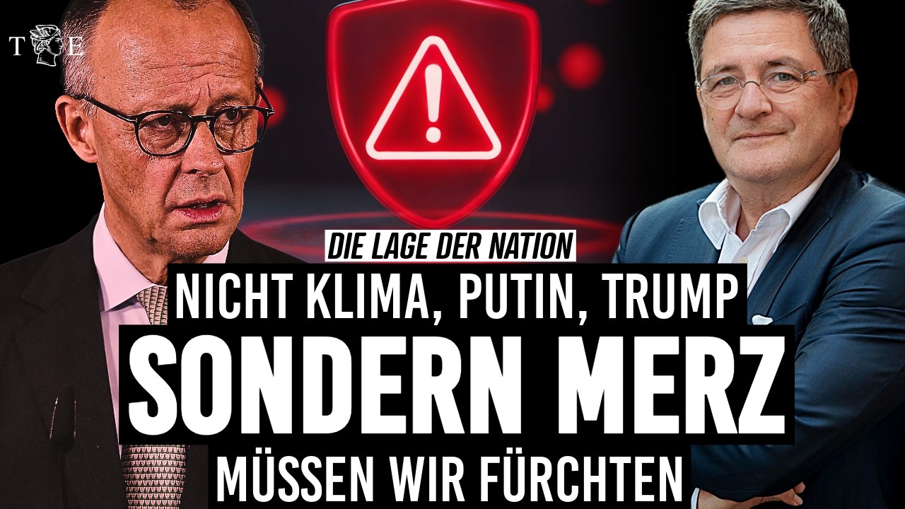 Nicht Putin, Trump, Klimawandel sondern Friedrich Merz: Was die Deutschen wirklich bedroht